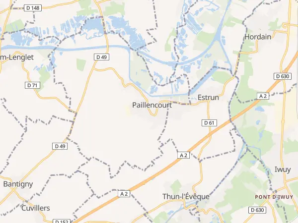 Plan de Paillencourt