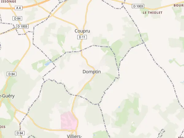 Plan de Domptin