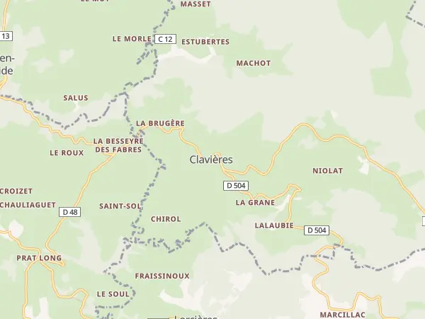 Plan de Clavières