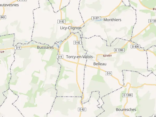 Plan de Torcy-en-Valois