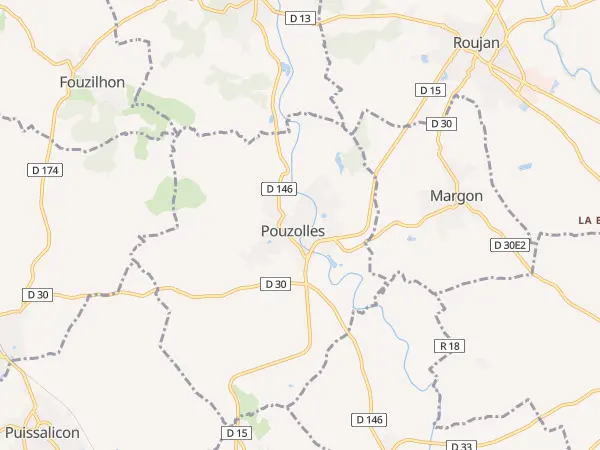 Plan de Pouzolles