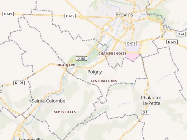Plan de Poigny
