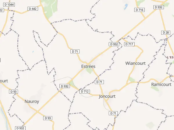 Plan de Estrées