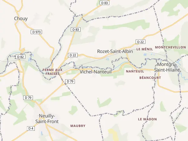 Plan de Vichel-Nanteuil