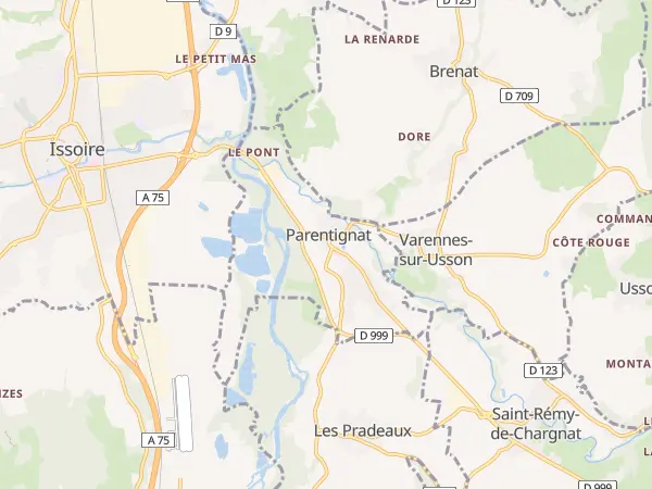 Plan de Parentignat