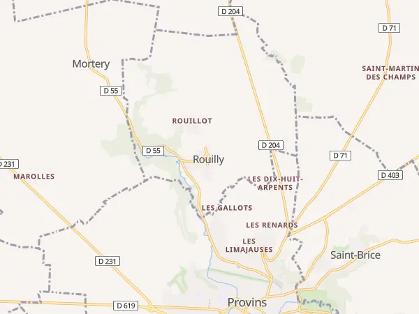 Plan de Rouilly