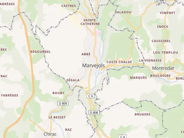 Plan de Marvejols