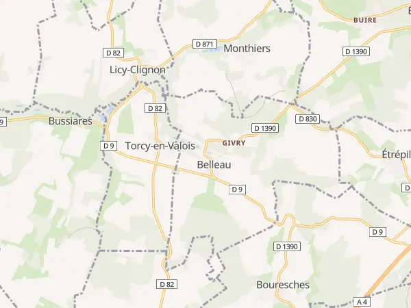 Plan de Belleau
