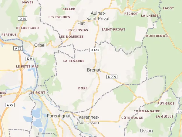Plan de Brenat