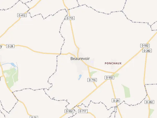 Plan de Beaurevoir