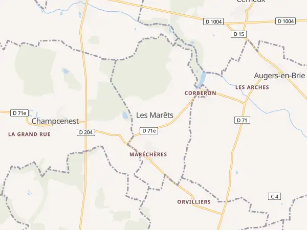 Plan des Marêts