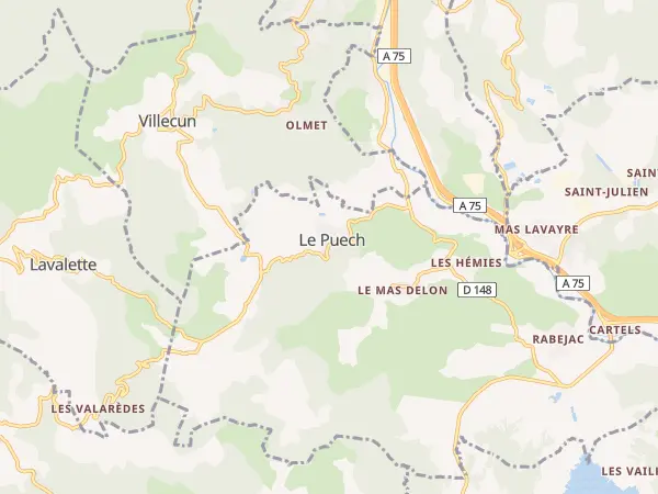 Plan du Puech