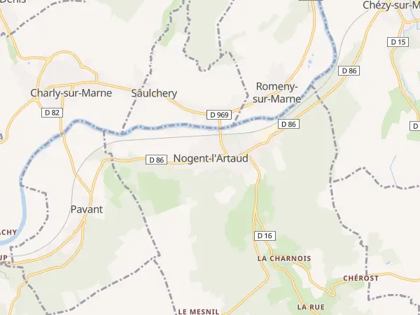 Plan de Nogent-l’Artaud