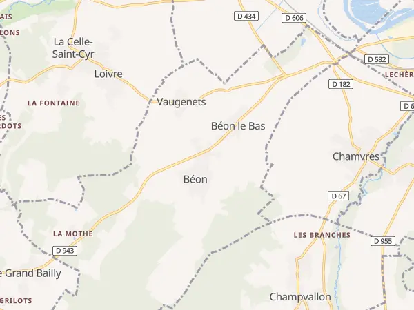 Plan de Béon