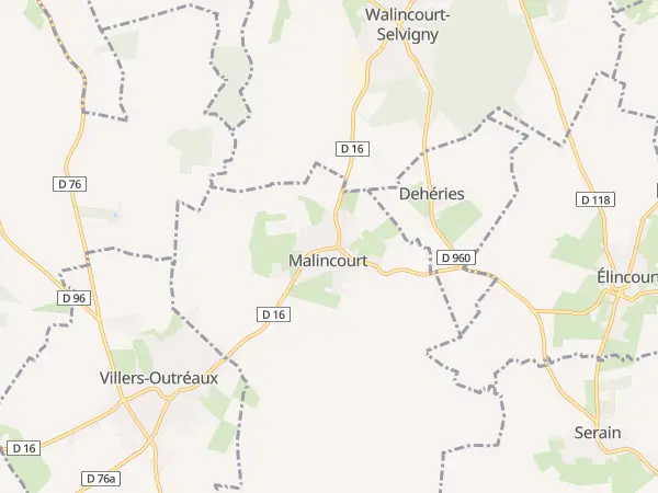 Plan de Malincourt