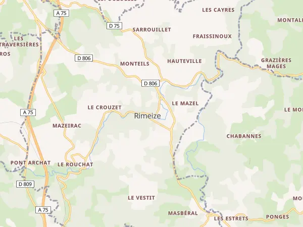 Plan de Rimeize