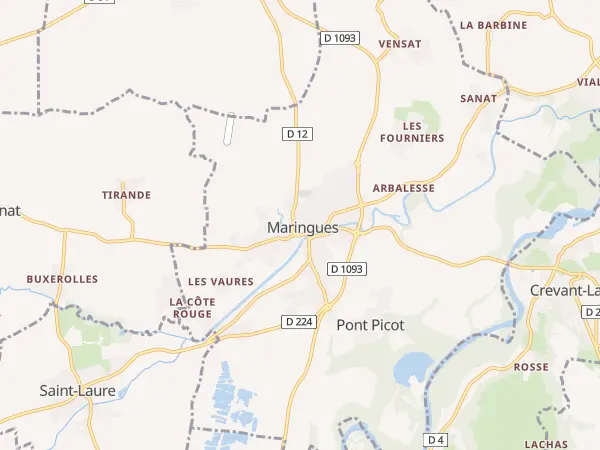 Plan de Maringues