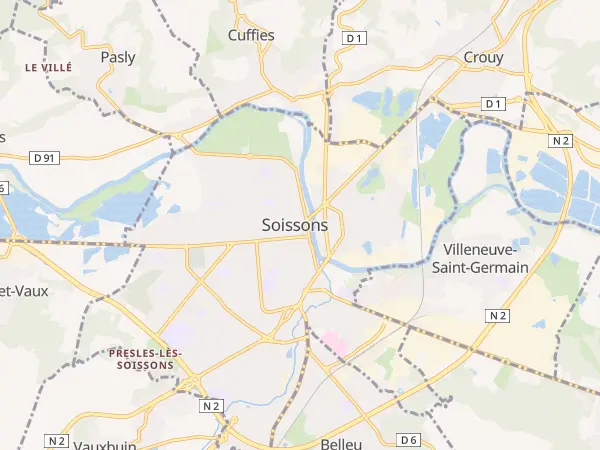 Plan de Soissons