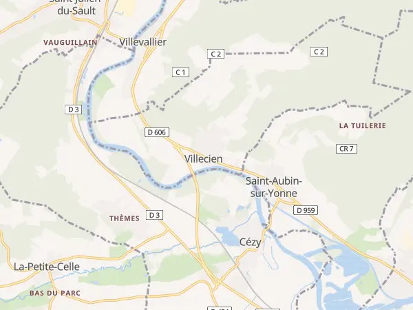 Plan de Villecien