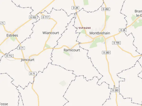 Plan de Ramicourt