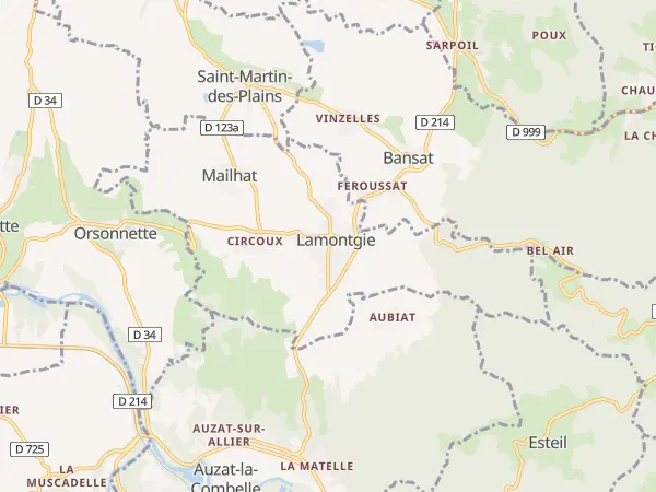 Plan de Lamontgie