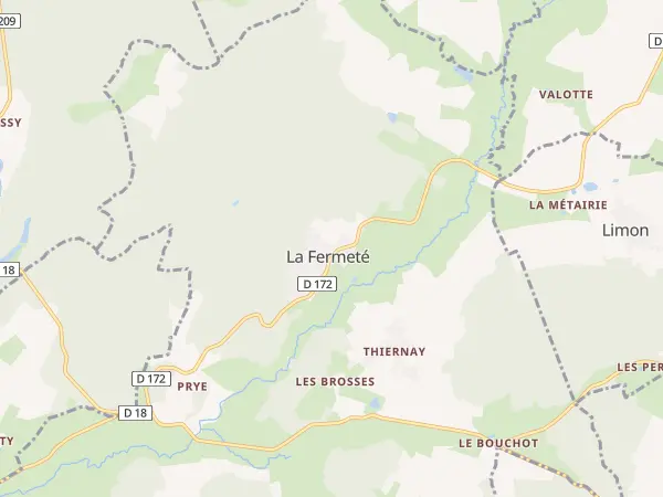 Plan de La Fermeté