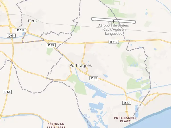 Plan de Portiragnes
