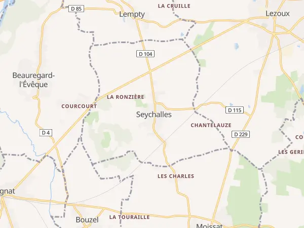Plan de Seychalles