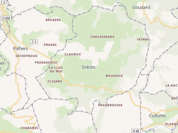 Plan de Grèzes