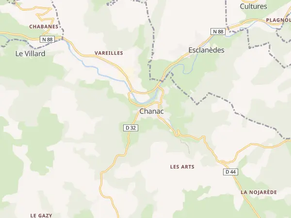 Plan de Chanac