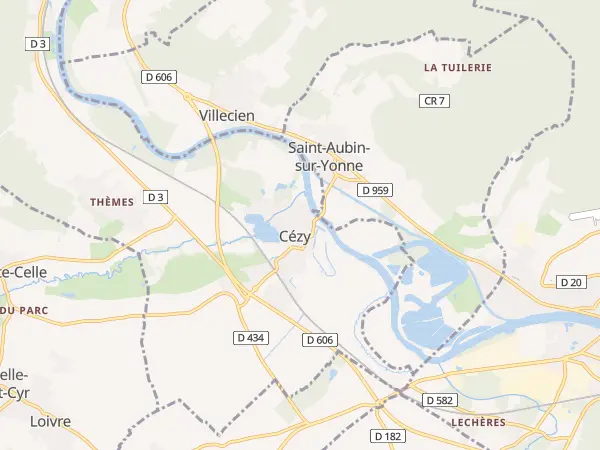 Plan de Cézy