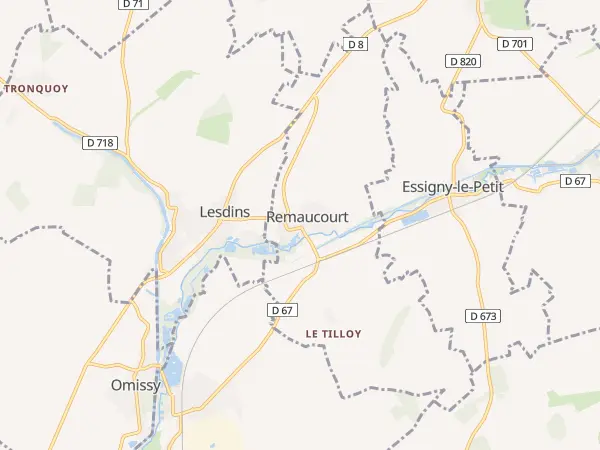 Plan de Remaucourt
