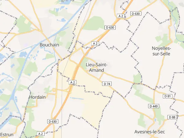 Plan de Lieu-Saint-Amand