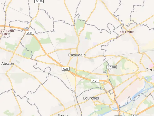 Plan de Escaudain