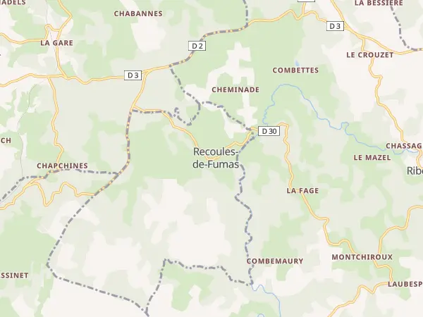 Plan de Recoules-de-Fumas