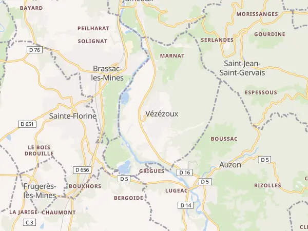 Plan de Vézézoux