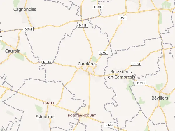 Plan de Carnières