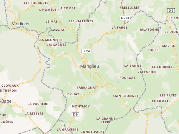 Plan de Manglieu