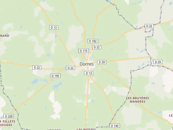Plan de Dornes