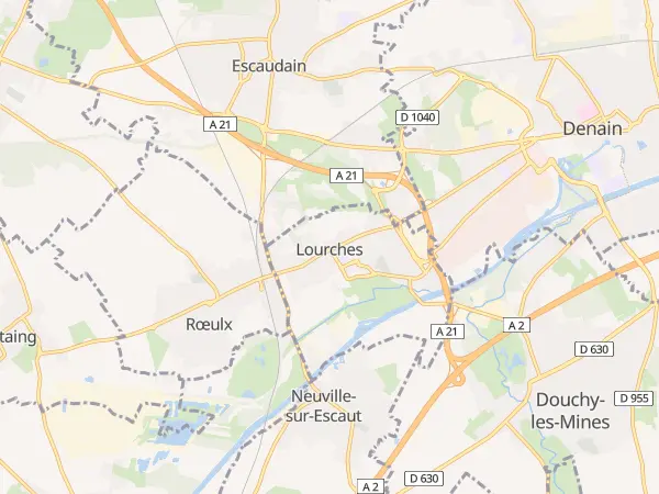 Plan de Lourches