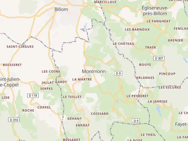 Plan de Montmorin