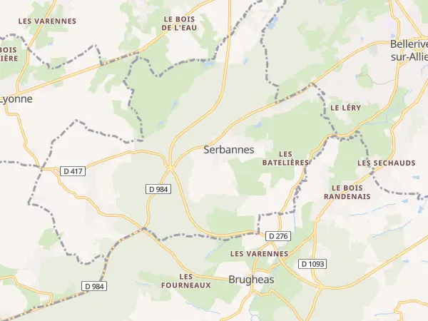 Plan de Serbannes