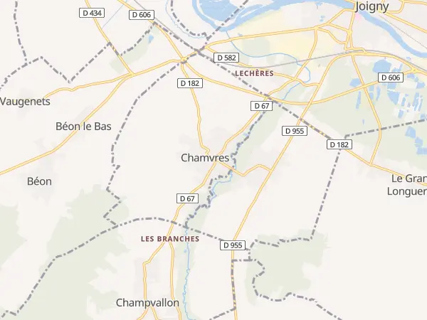 Plan de Chamvres