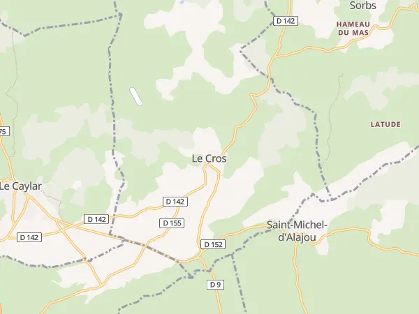 Plan du Cros