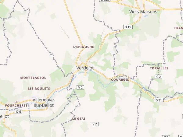 Plan de Verdelot