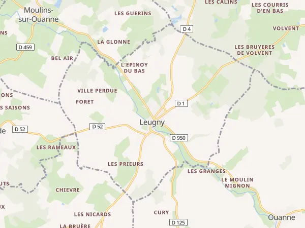 Plan de Leugny