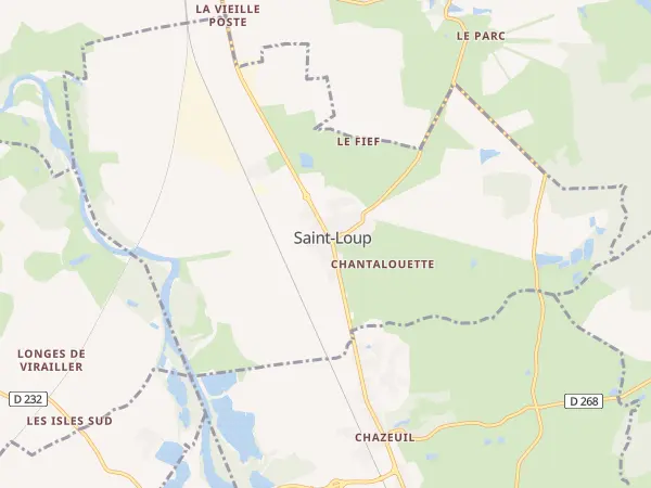Plan de Saint-Loup