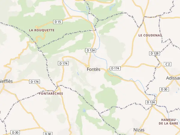 Plan de Fontès