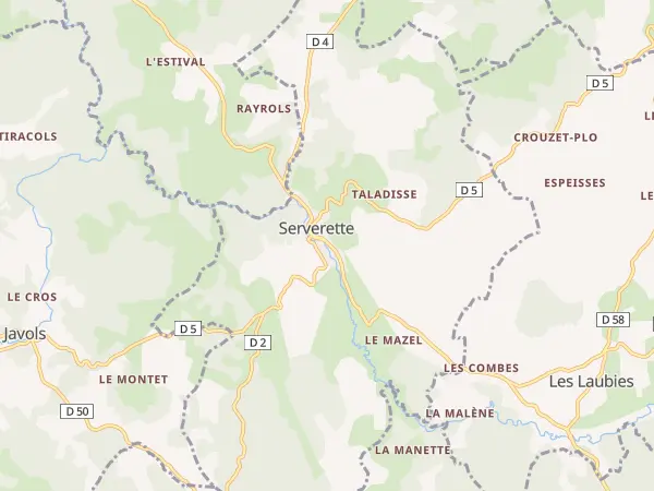 Plan de Serverette