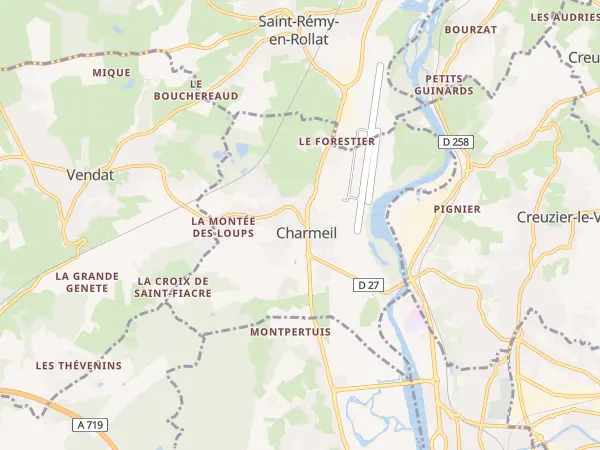 Plan de Charmeil